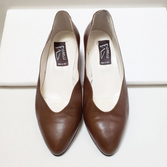 Fiorelli Women's Brown Low Block Heel Slip On - Picture 5 of 13